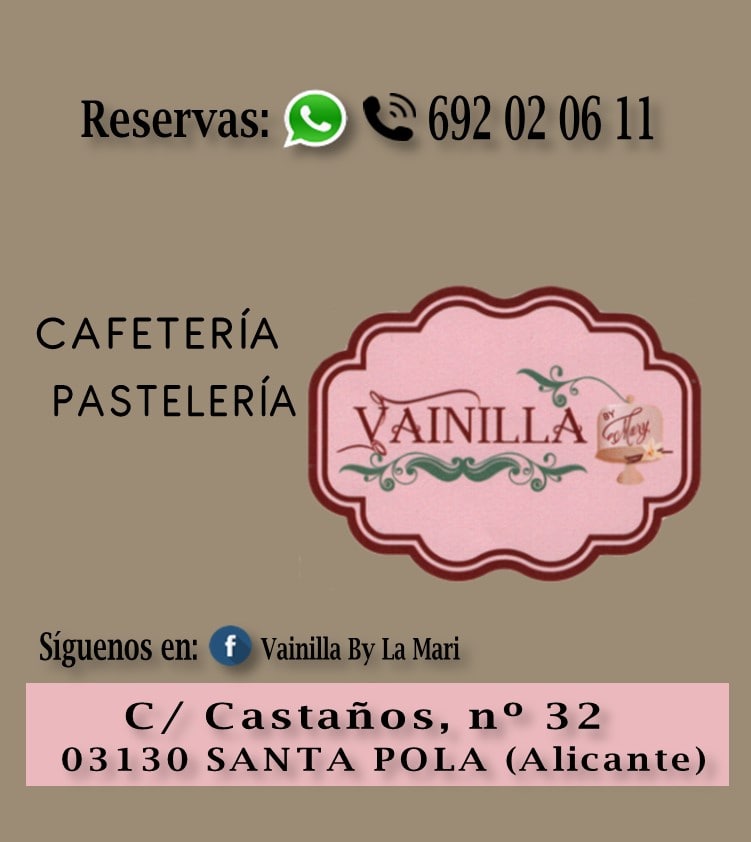 Cafetería Pastelería Vainilla